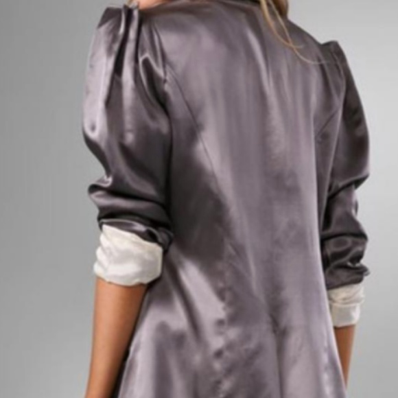 Wink Lilac Silk Blazer - Picture 9 of 9